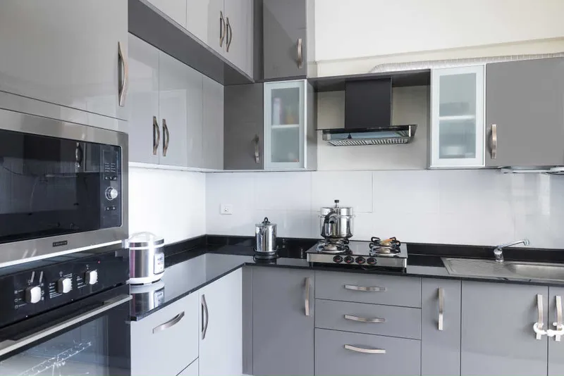 Modular kitchens by D'tone Interiors